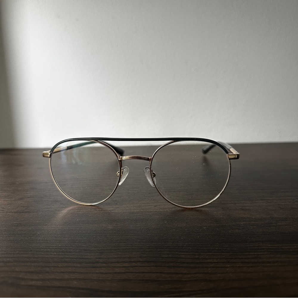 Classic Gold Round Glasses